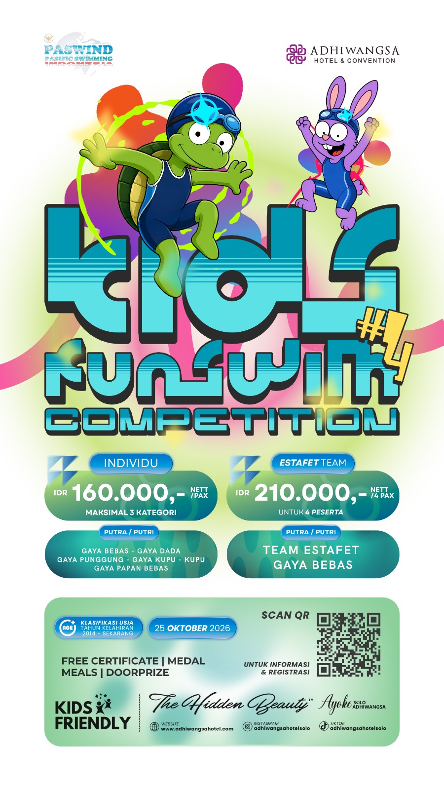 Poster Fun Swim Adhiwangsa